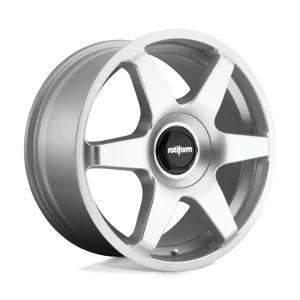 Rotiform – R114 SIX – Silver – 18″x8.5″ 45mm – All weather Wheels – R114188514+45